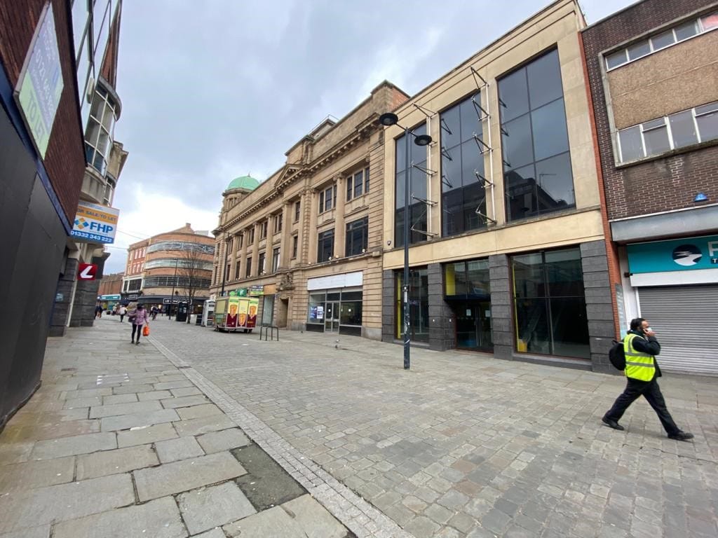 Derby, Unit 3 East Street, Central Hall | Commercial Property to Let / For Sale | Johnson Fellows | Chartered Surveyors