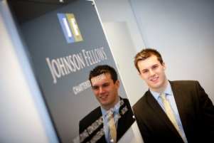 Johnson Fellows gives graduate first big break
