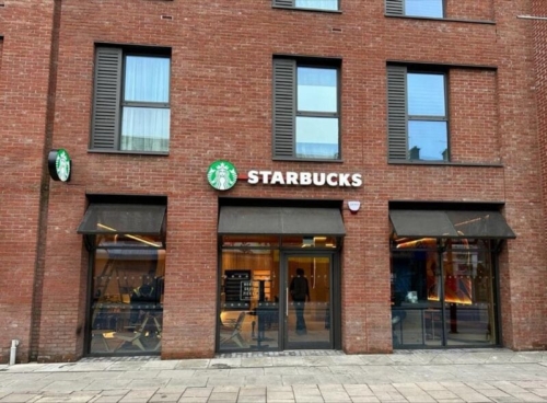 Hendon- Starbucks frontage